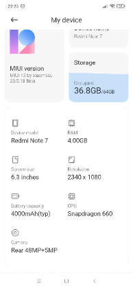 Redmi note 7